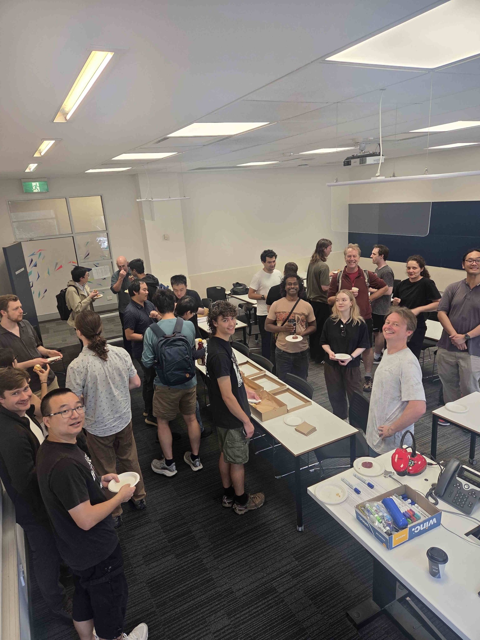 Group photo from the Australian Geometric Analysis and PDE Workshop at UOW
